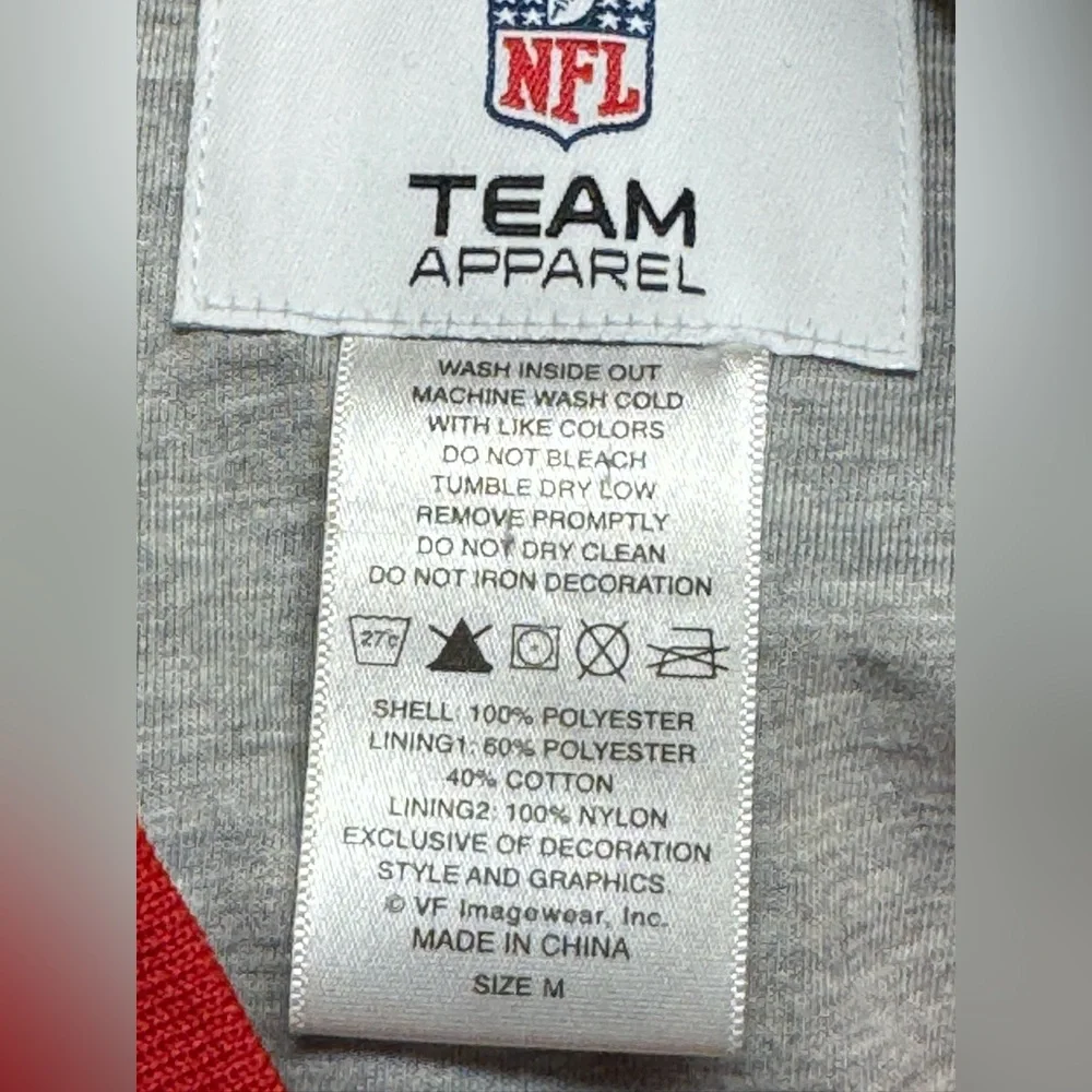 EUC Vintage NFL NY Giants Embroidered Varsity Pullover